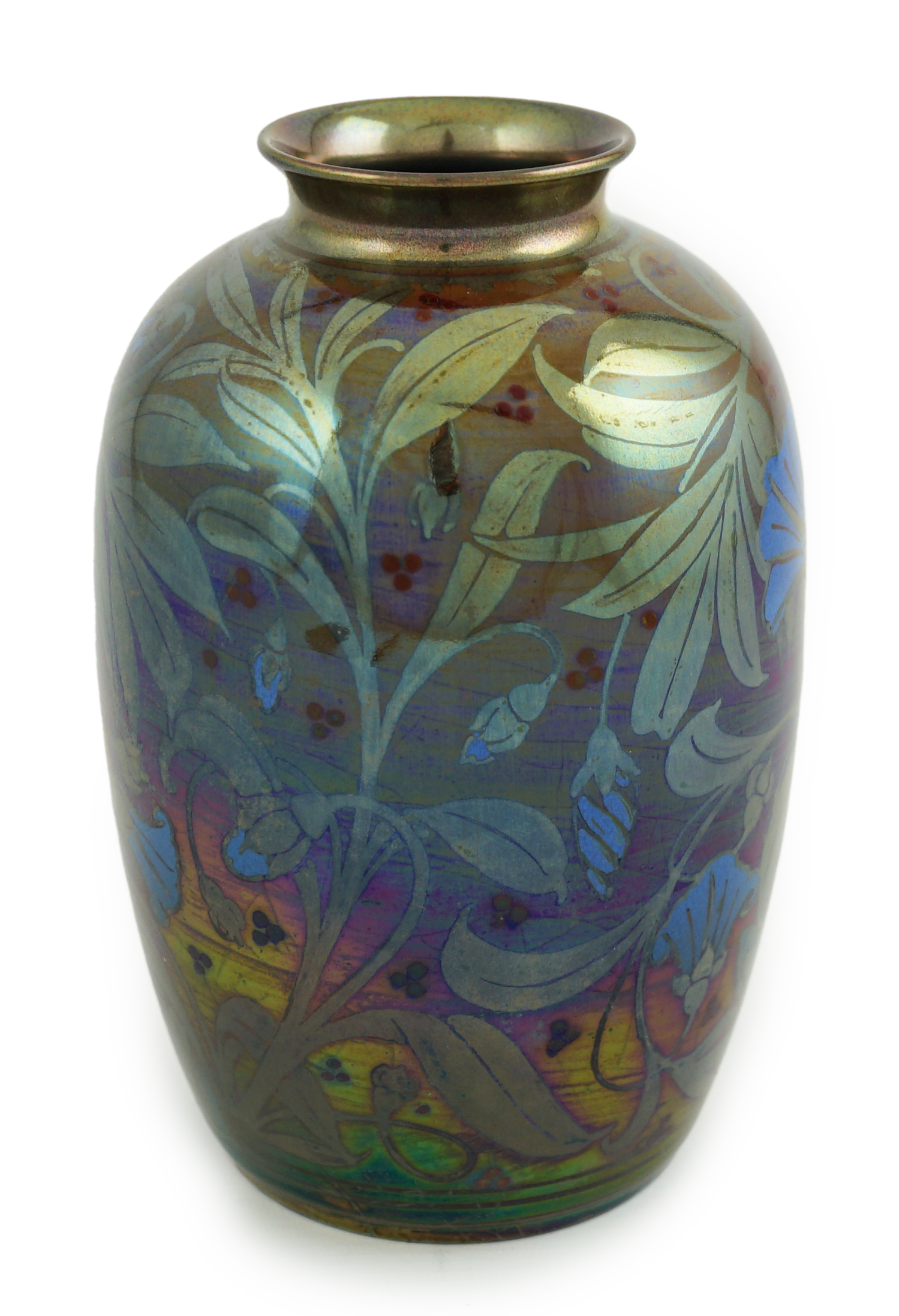 William S. Mycock for Pilkington, a Royal Lancastrian shouldered vase